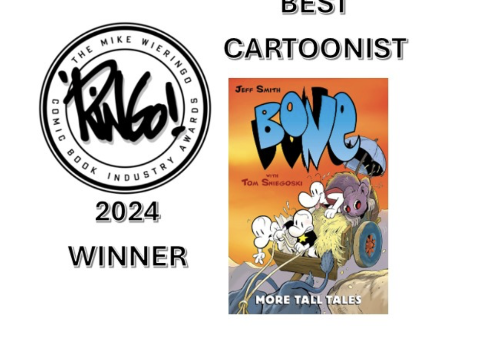 Jeff and More Tall Tales are Ringo Award Winners!